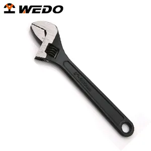 2023 High Quality Manufacturer Adjustable Wrench Spanner Black Phosphate Steel GS Standard Plumbing Tools