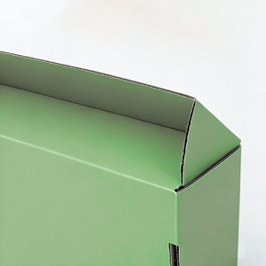 Hộp thư cá nhân hóa KAKA in logo, chất liệu giấy sóng tái chế, bao bì đóng gói quần áo, hộp bìa cứng vận chuyển - Product Image 2