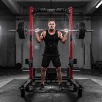 Rack de squat multifonctionnel semi-cerclé en acier haute résistance, cage de musculation réglable pour la maison et l'entraînement commercial