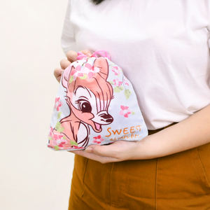 Pochette à cordon réutilisable en polaire personnalisable avec motif mignon - Product Image 2