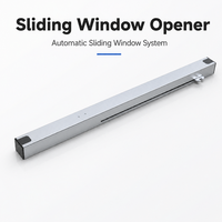 Ouvre-fenêtre silencieux 24V DC (aluminium durable, capteur APP/pluie) pour maison intelligente et hôtel
