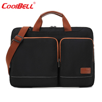 CoolBELL Factory, logo personnalisé, sacoche d'affaires pour homme de haute qualité, nouveau modèle rétro, grande capacité, fermeture éclair étanche, sac pour ordinateur portable