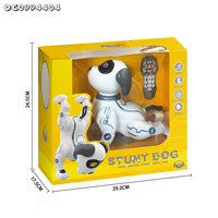 Venta caliente 2,4g Control remoto inteligente baile mecánico programación electrónica Rc mascota Robot perro juguete multifunción para niños
