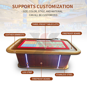 Table de Sic Bo de luxe moderne de haute qualité YS, table de jeu automatique grande et petite pour le poker et les divertissements de casino - Product Image 5