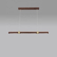 Lampe à suspension linéaire de concepteur architectural de LED moderne longue barre de suspension LED pour le bureau et la salle à manger