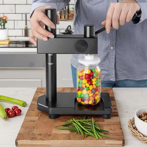 Seladora Manual de Latas Meihui para Frascos PET de Plástico com Tampas de Alumínio, Ideal para Embalagem de Chá, Suco, Refrigerante e Bebidas - Product Image 3