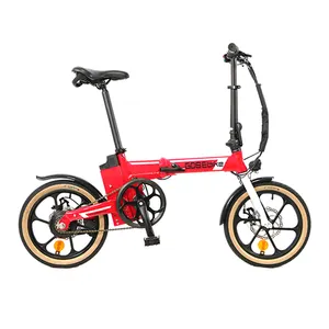 16 "inteligente Pequeno Mini Exercício Menor Elétrica E Bicicleta Criança One-Segundo Bicicleta Dobrável