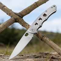 Mini couteau pliant de poche, lame en acier 3cr13, manche en aluminium, couteau utilitaire EDC pour le camping et les activités de plein air