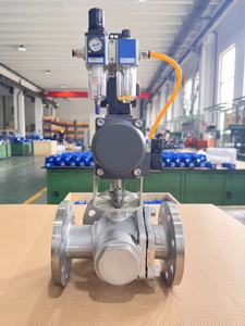 TWS Q341F-16C DN15-DN250 A216 wcb PN16 thủy lực Mặt bích nhiệt độ trung bình Float Ball valve - Product Image 6