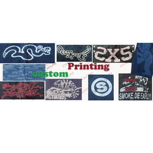 Design all'ingrosso da <span class=keywords><strong>uomo</strong></span> con cuciture Top a <span class=keywords><strong>vita</strong></span> <span class=keywords><strong>bassa</strong></span> <span class=keywords><strong>pantaloni</strong></span> in Denim lavati neri eleganti Jeans Bootcut - Product Image 6