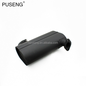 เหมาะสำหรับ U20รถขุดขนาดเล็กของ Kubota U25 U30 U35 U40 155 161ท่อไอเสีย183และปล่องไฟไอเสีย - Product Image 2