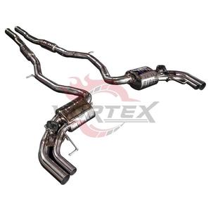 Vortex ระบบ304ท่อไอเสีย catback แข่งรถสแตนเลสขัดเงาสำหรับ Mercedes-Benz W221 W222 AMG S65 2005-2024 24เดือน - Product Image 3