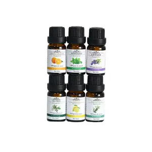 विशेष खुशबू डिफ्यूज़र aromatherapy निजी लेबल नि: शुल्क नमूने निर्माता आपूर्ति 6 wholesales कीमत के आवश्यक तेल सेट