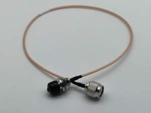 Câble <span class=keywords><strong>coaxial</strong></span> RG6 avec connecteur mâle F plaqué or de type coudé <span class=keywords><strong>Adaptateur</strong></span> AV pour antenne TV en nylon tressé pour câbles de communication - Product Image 3