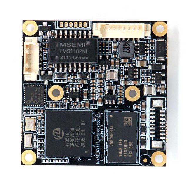 2.0Mp 30Fps 1/2.8" Camera Module For Sony Imx327+Hi3516Cv500 Cmos Sensor H.265 Ip Camera Module Support Mobile Phone Monitoring