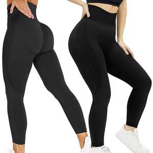 Ropa activa Hot Girls Mujeres Fitness Yoga Pantalones deportivos Gimnasio Leggings para la venta - Product Image 2