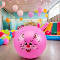 Vente en gros mini ballon de plage gonflable en PVC TPU de 9 pouces ballon d'eau à sauter unisexe impression de logo personnalisé publicité matière plastique