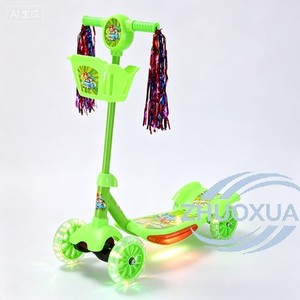 Trottinette pour enfants, directement de l'usine, avec options colorées, frein manuel, trottinette à deux roues pour garçons et filles, pour l'extérieur - Product Image 6