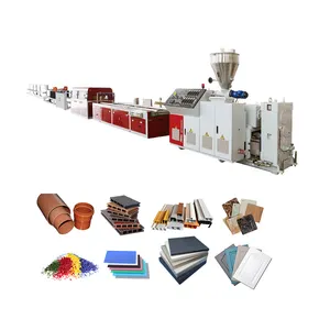 used second hand big twin screw pvc making forming moulding production line extruder machine plastic price