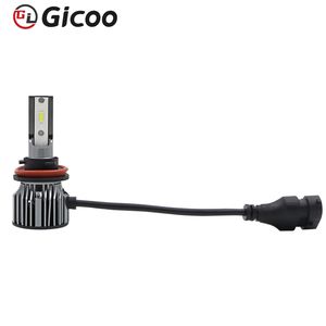 Sistema de Iluminación Automotriz GICOO, Bombillas LED para Faros Delanteros de 50W, 12000lm, 3000K, 6000K, 8000K, 25000K, H3, H11, H4, H7 - Product Image 6