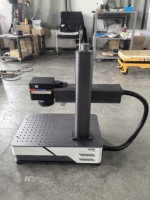 Nouvelle imprimante à fibre optique de bureau, 20W/30W, axe rotatif, zone de travail de 110-300 mm, adaptée aux métaux sauf acier inoxydable