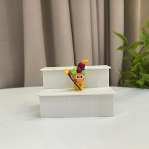 Starman – Figurine d'animal mignonne personnalisée en PVC, <span class=keywords><strong>jouet</strong></span> de dessin animé tendance, ornement DIY, porte-clés, pendentif de téléphone - Product Image 3