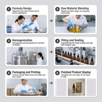 Serum Minyak Penumbuh Rambut OEM ODM Label Pribadi 30ml Formula Khusus Perawatan Minyak Jarak Grosir Pabrik Langsung MOQ Rendah FITN