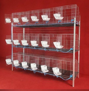 กรงเลี้ยงกระต่ายราคาถูกจากยุโรป โรงงานจีนขายตรง กรงอุตสาหกรรมสำหรับอุปกรณ์เพาะพันธุ์<span class=keywords><strong>กระต่าย</strong></span>ในฟาร์ม - Product Image 1