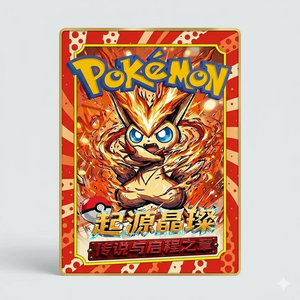 Aimant de réfrigérateur Pokémon DM, couleur unie, paquet individuel, mignon, dessin animé, anime, décoration, souvenir - Product Image 1