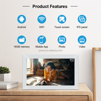 Penjualan Terbaik Android WiFi IPS layar sentuh bingkai Foto Digital 10/10.1/15/15.6 inci jam akrilik Foto pintar aplikasi Frameo