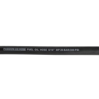 Tuyau de carburant 5/16"1/2"3/8"1/4" en caoutchouc NBR, fibres de polyester tressées haute résistance, pour essence, applications industrielles, résistant à la coupure