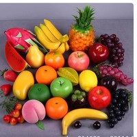2026 Simulatie Fruit Foam Oranje Bananen Limes Appel Kunstmatige Fruit voor Huis Keuken Feest Fotografie Prop Bruiloft