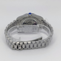 Montre à mouvement NH35, « Qui s'en soucie, je suis déjà en retard », cadran unique, en acier inoxydable 904L, montre pour homme, boîtier de 39 mm ou 36 mm