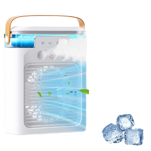 <span class=keywords><strong>Ventilateur</strong></span> de table intelligent portable à trois vitesses avec USB/contrôle mécanique électrique lumière à faible bruit - Product Image 5