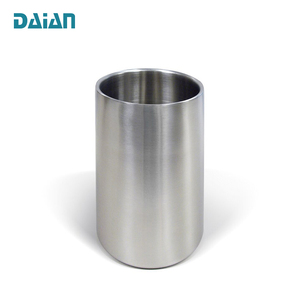Parede dupla de aço inoxidável isolada Wine Chiller Metal 750ml Capacidade para Wine & Champagne para Camping