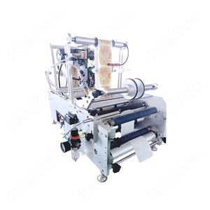 Aplicador de etiqueta de vidro redondo e hexagonal semiautomático com codificador - Product Image 4