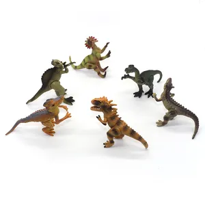 8 шт. в натуральную величину модель динозавра игрушки ПВХ пластиковые мини-динозавр рисунок Детские игрушки набор динозавров игрушки в виде животных с наполнением, модель