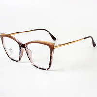 Nouvelle monture de lunettes tendance et polyvalente, style œil de chat, élégante, à changement de couleur, anti-lumière bleue, unisexe