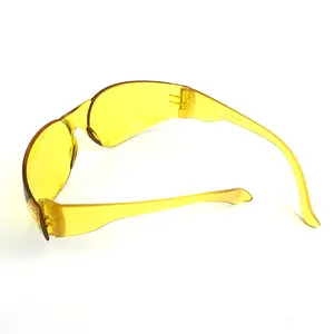 ANT5PPE商用彩色电脑镜片安全眼镜，带CE EN166F ANSI Z87.1防刮擦防雾护眼