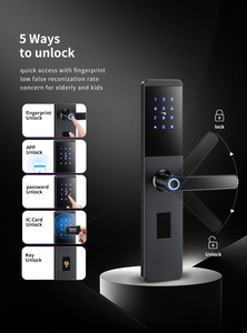 Serrure de porte intelligente pour appartement en location avec partage de clé électronique et de code d'accès à durée limitée - Product Image 2