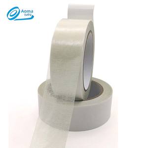 Cinta Adhesiva de <span class=keywords><strong>Tela</strong></span> Transparente de Doble Cara, Fuerte Adhesión, Cinta para Alfombras de Doble Uso, Cintas de Montaje de Alta Resistencia, Aoma, Precio de Fábrica - Product Image 1