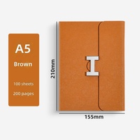 Carnet de notes personnalisé A5/A6/B5 avec pages intérieures imprimées, agenda en cuir PU de haute qualité, couverture rigide pour employés et étudiants