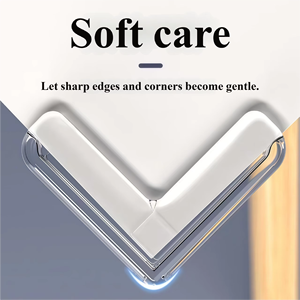 Protections <span class=keywords><strong>d</strong></span>'angle transparentes directes <span class=keywords><strong>d</strong></span>'usine - Caoutchouc épais, imperméables, écologiques, adhésif puissant, protections anti-collision pour bords - Product Image 4