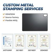 Boîtier de tablette en tôle d'aluminium sur mesure de haute précision pour panneau de commande de maison intelligente, boîtier de matériel d'appareil IoT personnalisé