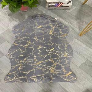 Alfombra de Microfibra Suave, Grande, Personalizable, Moderna, para Sala de Estar, con Estampado Animal, Antideslizante, de Pelo Largo, de Lujo, Imitación Piel de Conejo - Product Image 5