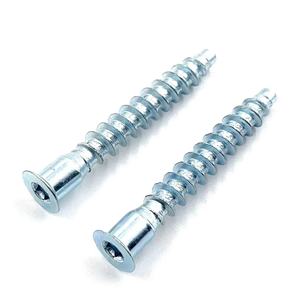 Confirmación de muebles galvanizados Tornillos de 7x50mm con ranura hexagonal de 4 mm - Product Image 5
