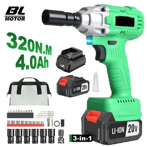 20V Cordless Impact <b>Wrench</b> for DIY Car Work Drill With 320nm Torque Battery-Powered CW-20C Cordless Impact <b>Wrench</b> 320NM CW-20C - Product Image 4