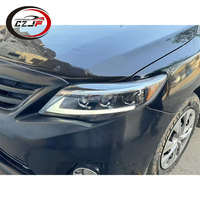 Faros Delanteros LED Amarillos de 3 Toques Modificados de Alta Calidad CZJF para Toyota Corolla 2010 2011 2012 2013