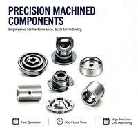 Composants usinés CNC de précision sur mesure, aluminium, acier inoxydable, service d'usinage CNC par tournage et fraisage, pièces mécaniques usinées sur mesure