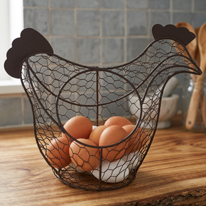 ที่วางไข่ไก่แบบตาข่ายโลหะรักษ์โลก - Product Image 3